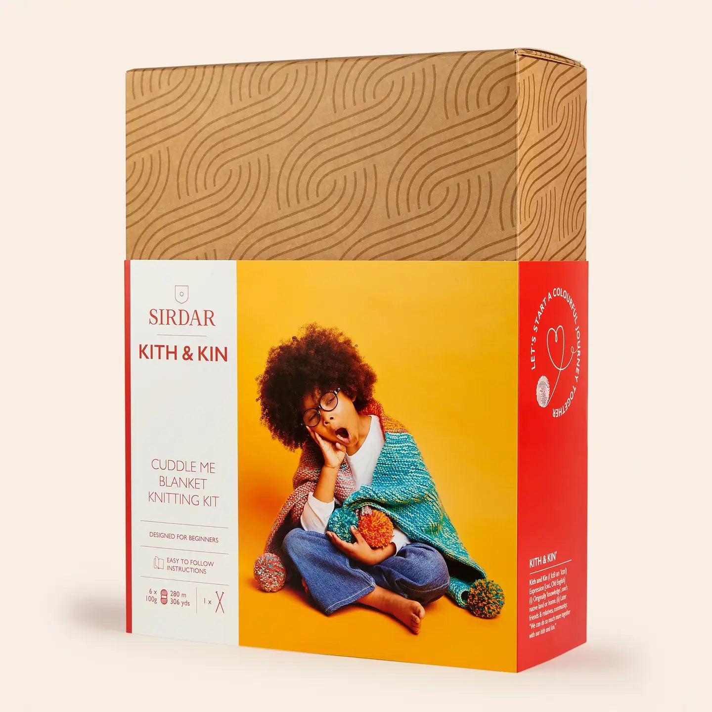 Sirdar Kith & Kin Knitting Kit - Cuddle Blanket