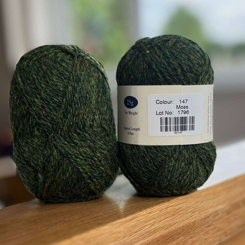 Jamieson's of Shetland Spindrift - Greens