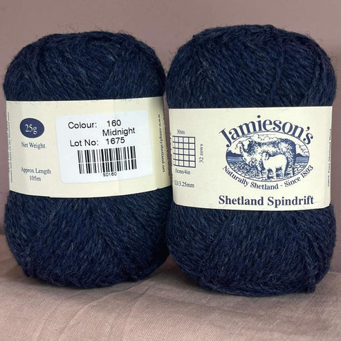 Jamieson's of Shetland Spindrift Blues