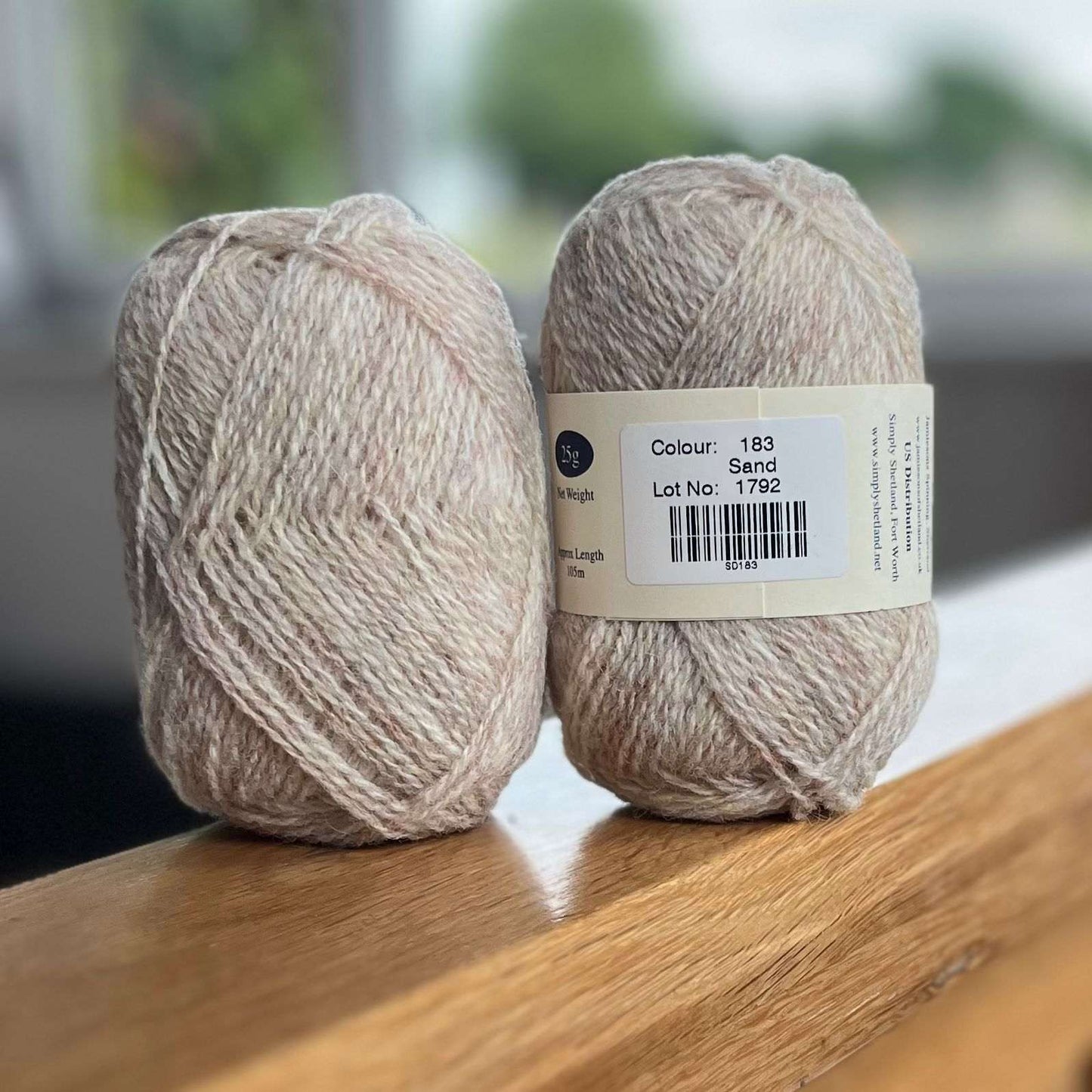 25g balls of Spindrift sand