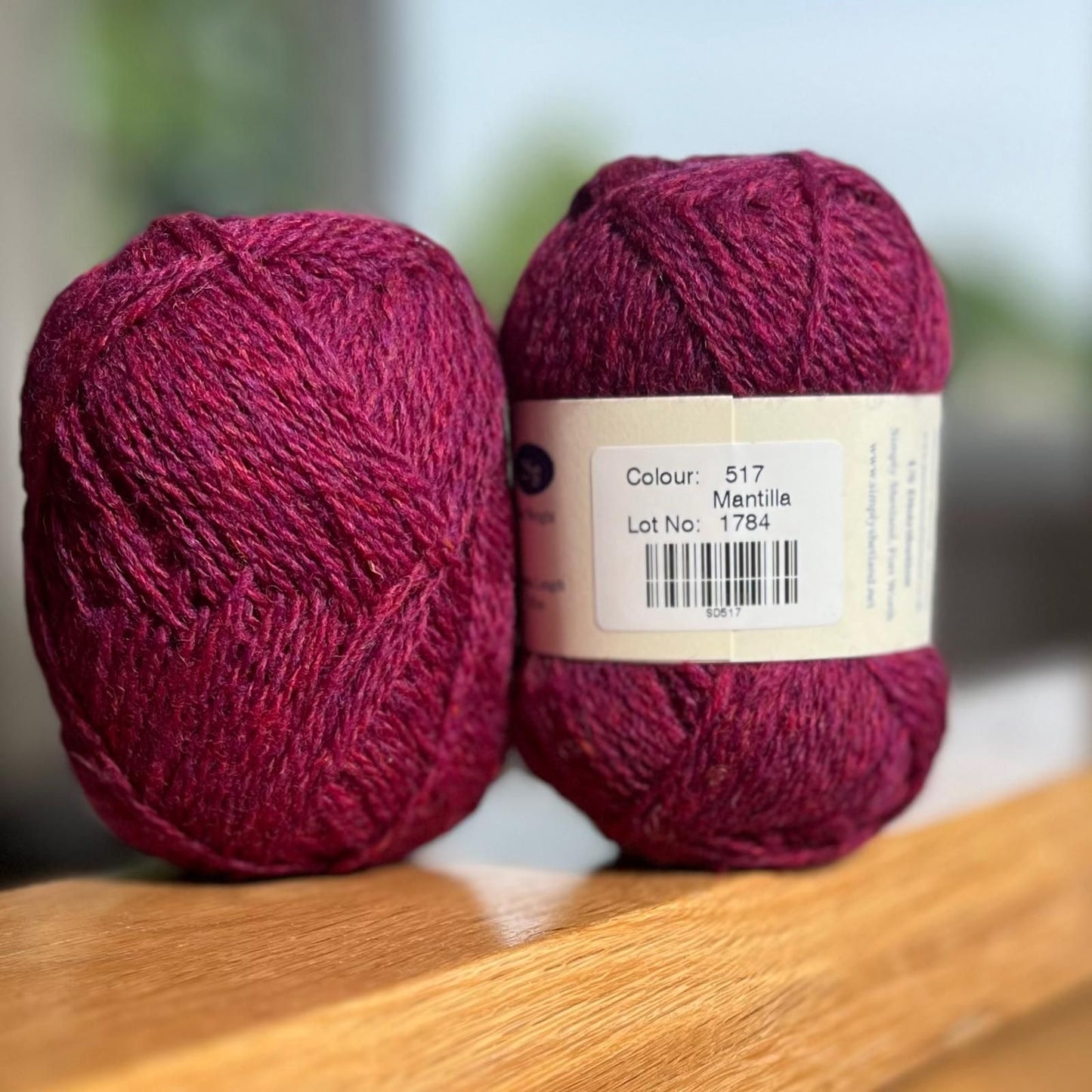 Jamieson's of Shetland Spindrift Pinks and Reds