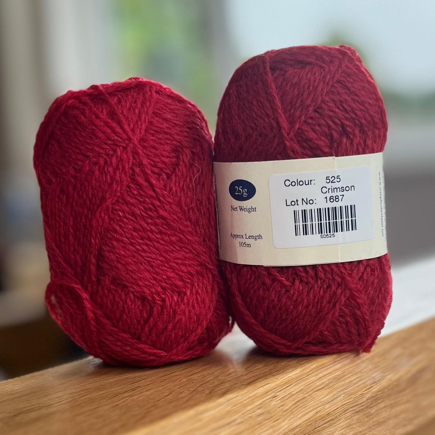 Jamieson's of Shetland Spindrift Pinks and Reds