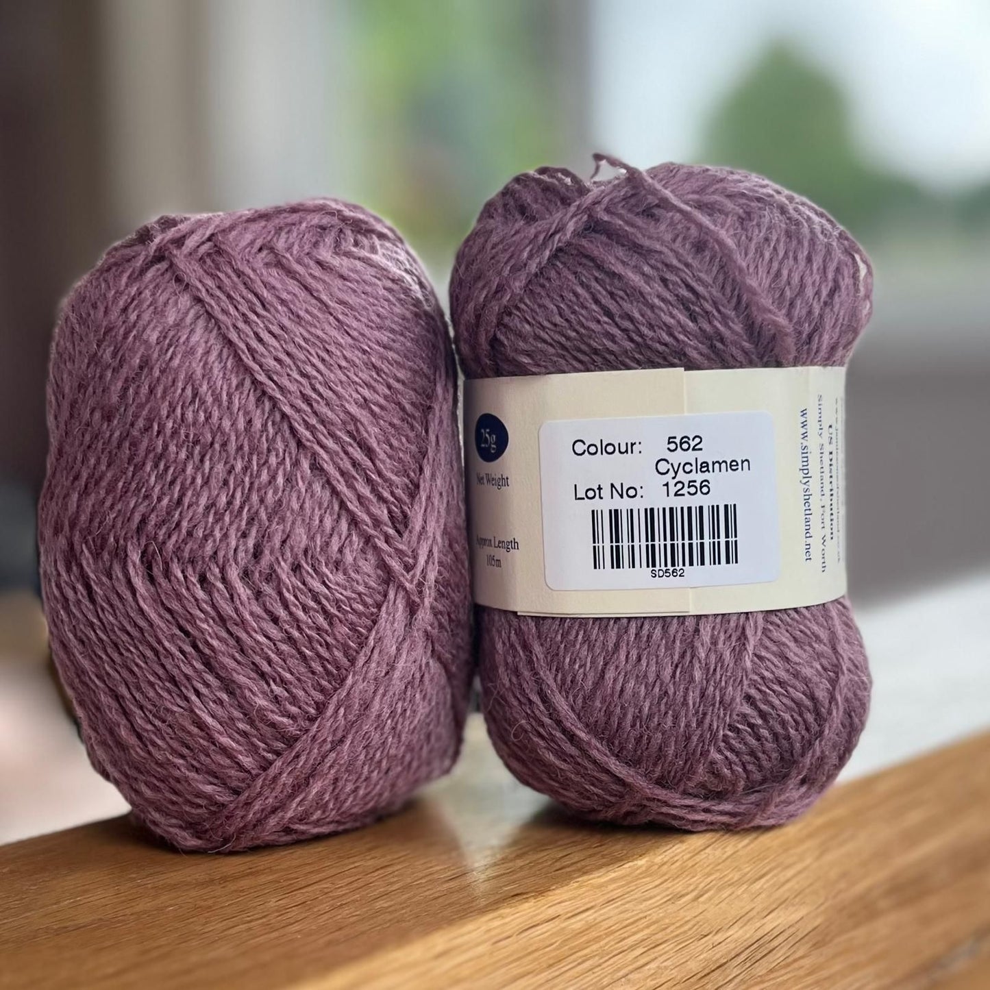 Jamieson's of Shetland Spindrift Pinks and Reds