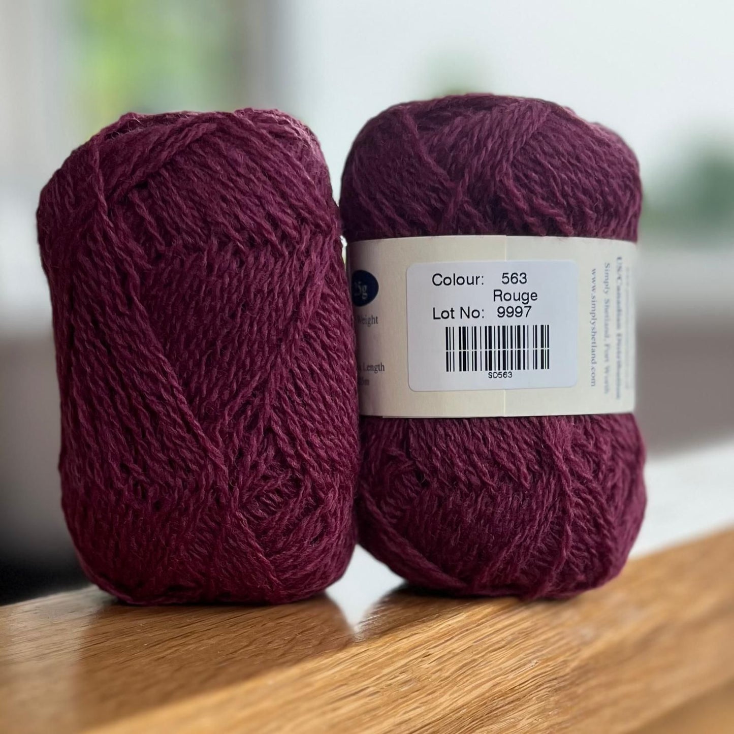 Jamieson's of Shetland Spindrift Pinks and Reds