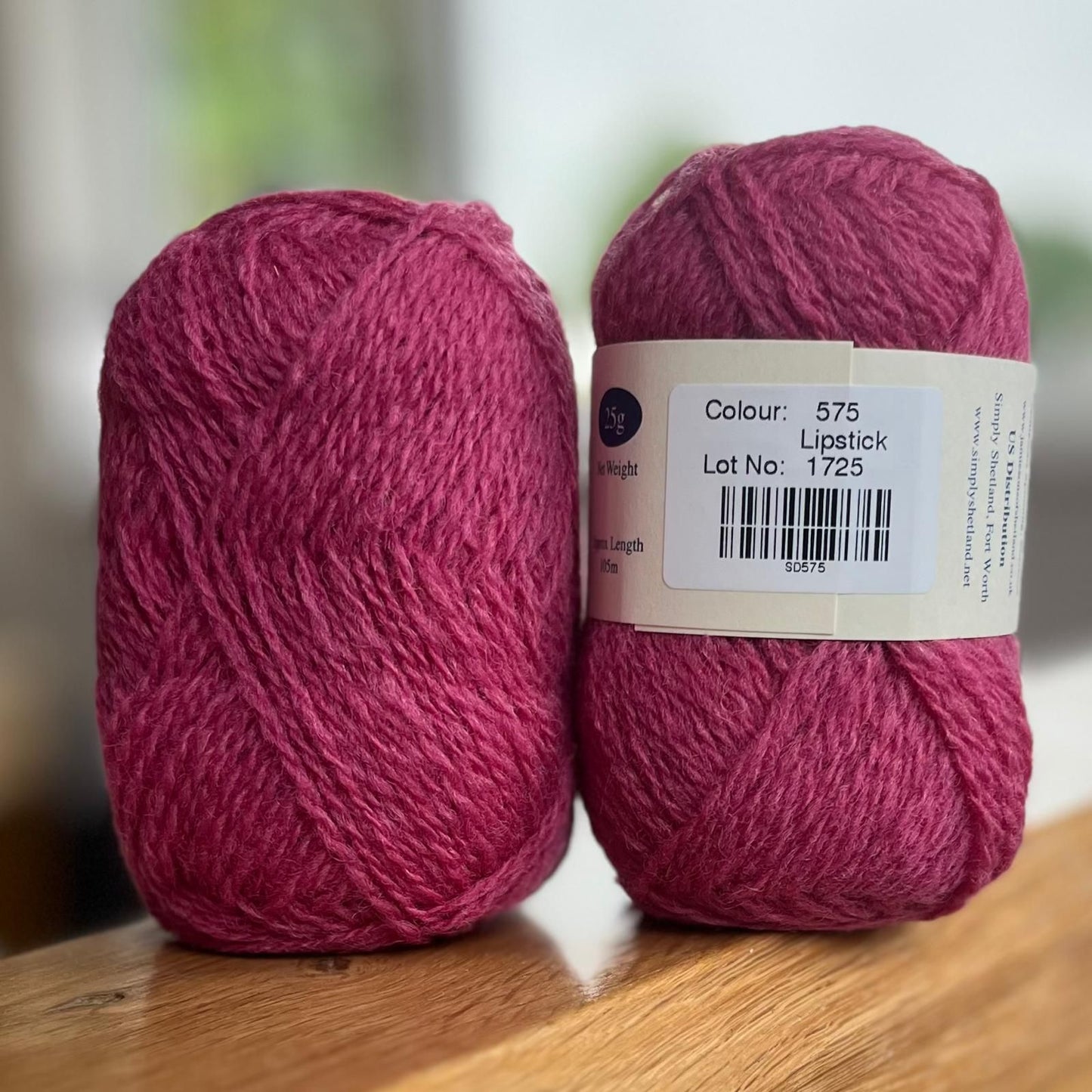 Jamieson's of Shetland Spindrift Pinks and Reds