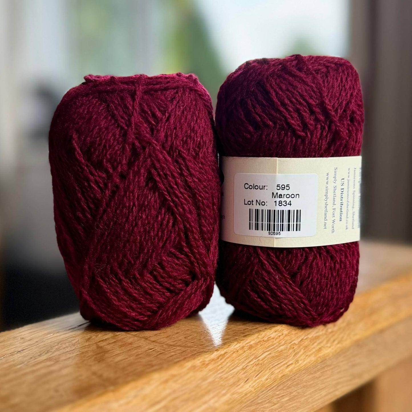 Jamieson's of Shetland Spindrift Pinks and Reds