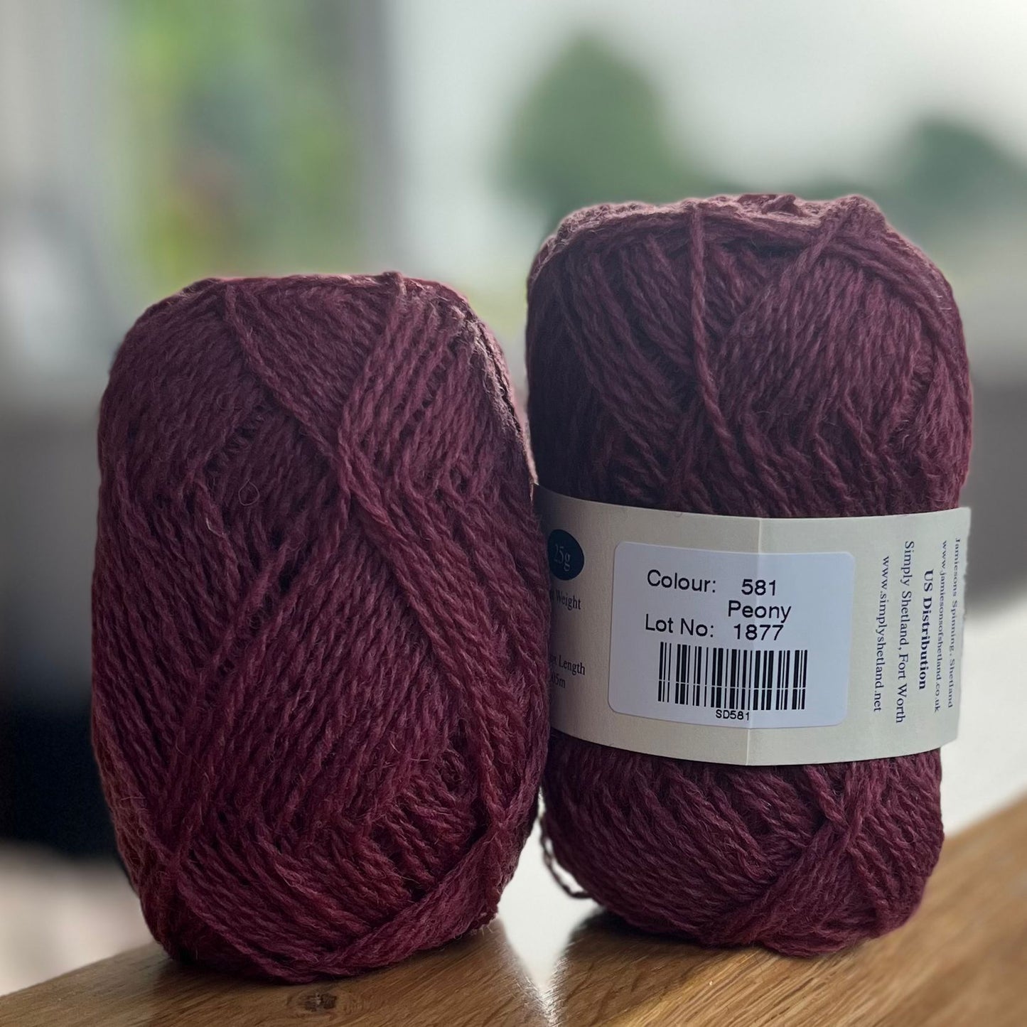 Jamieson's of Shetland Spindrift Pinks and Reds