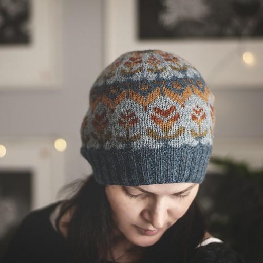 Iris Hat by Trin-Annelie