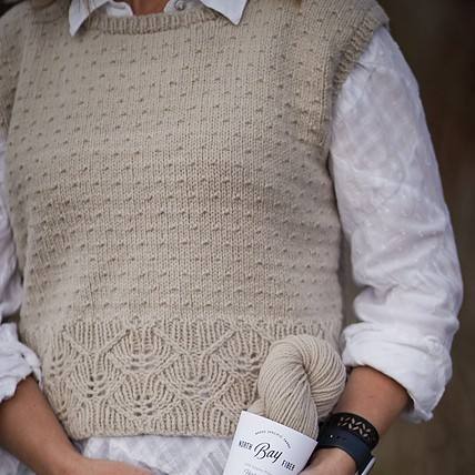 Cherry Rumble Vest by Thea Colman