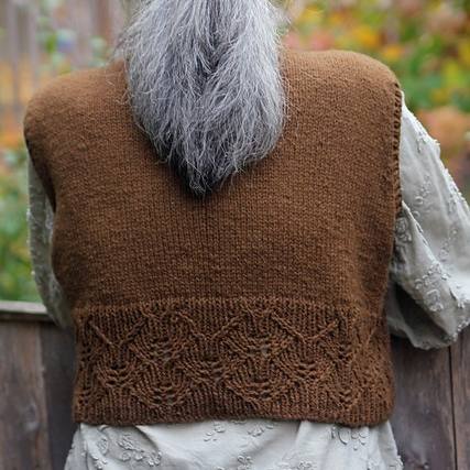 Cherry Rumble Vest by Thea Colman
