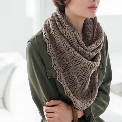 Halligarth Shawl Kit by Gudrun Johnston