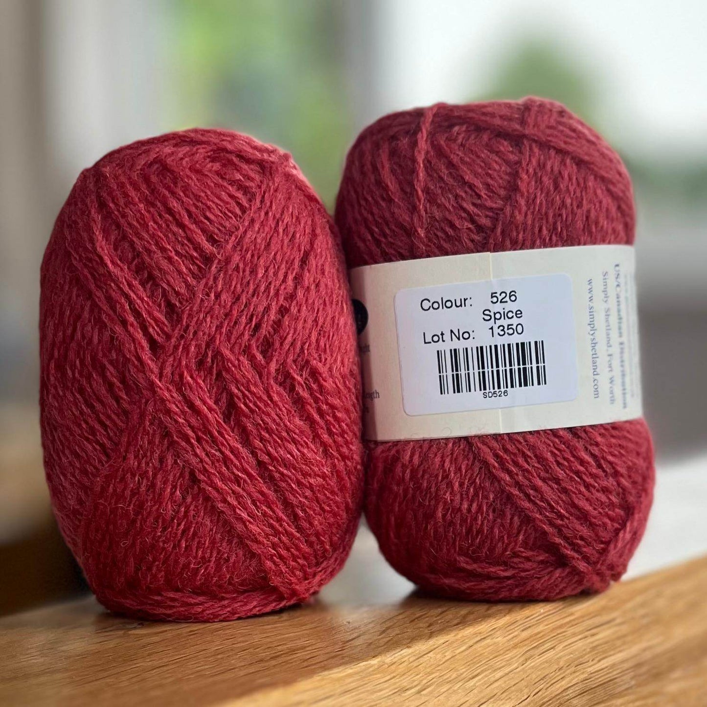 Jamieson's of Shetland Spindrift Pinks and Reds
