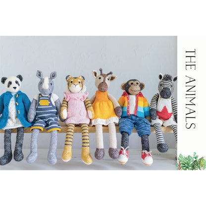 Knitted Wild Animal Friends by Louise Crowther