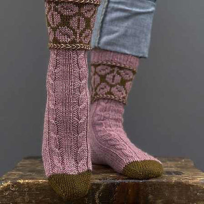 Trideco Socks by Virginia Sattler-Reimer