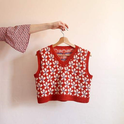 Daisied Vest by Eugenie Girou