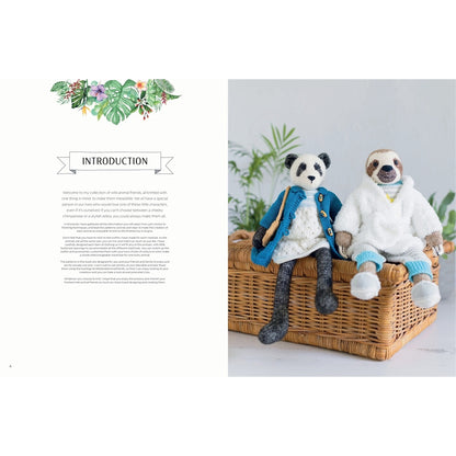 Knitted Wild Animal Friends by Louise Crowther