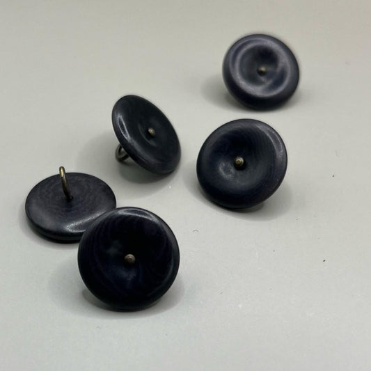 15mm — Dark Grey Corozo