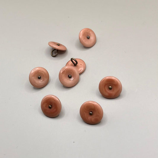 12mm — Dusky Pink Corozo