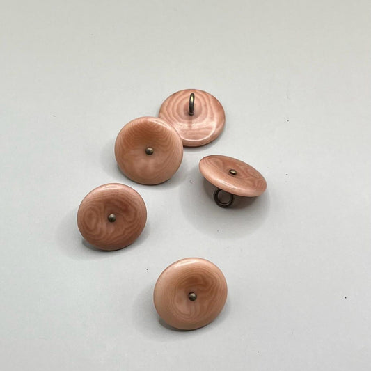 15mm — Dusky Pink Corozo