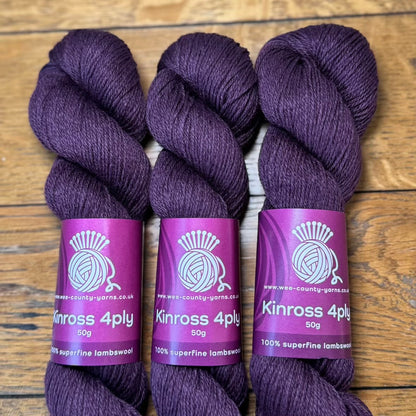 Wee County Yarns Kinross 4ply