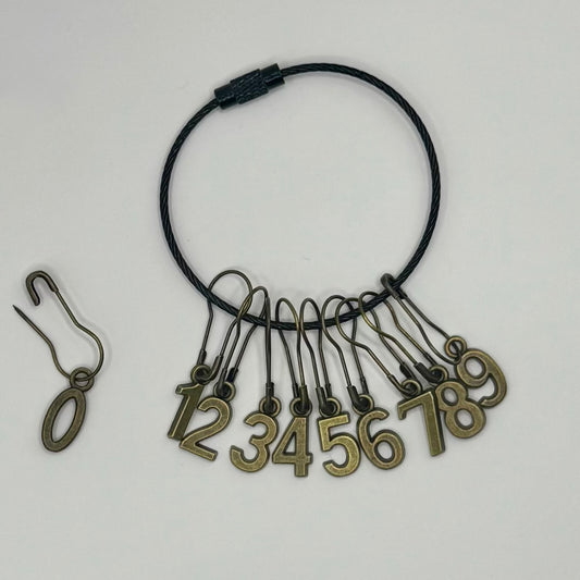 Number Stitch Markers