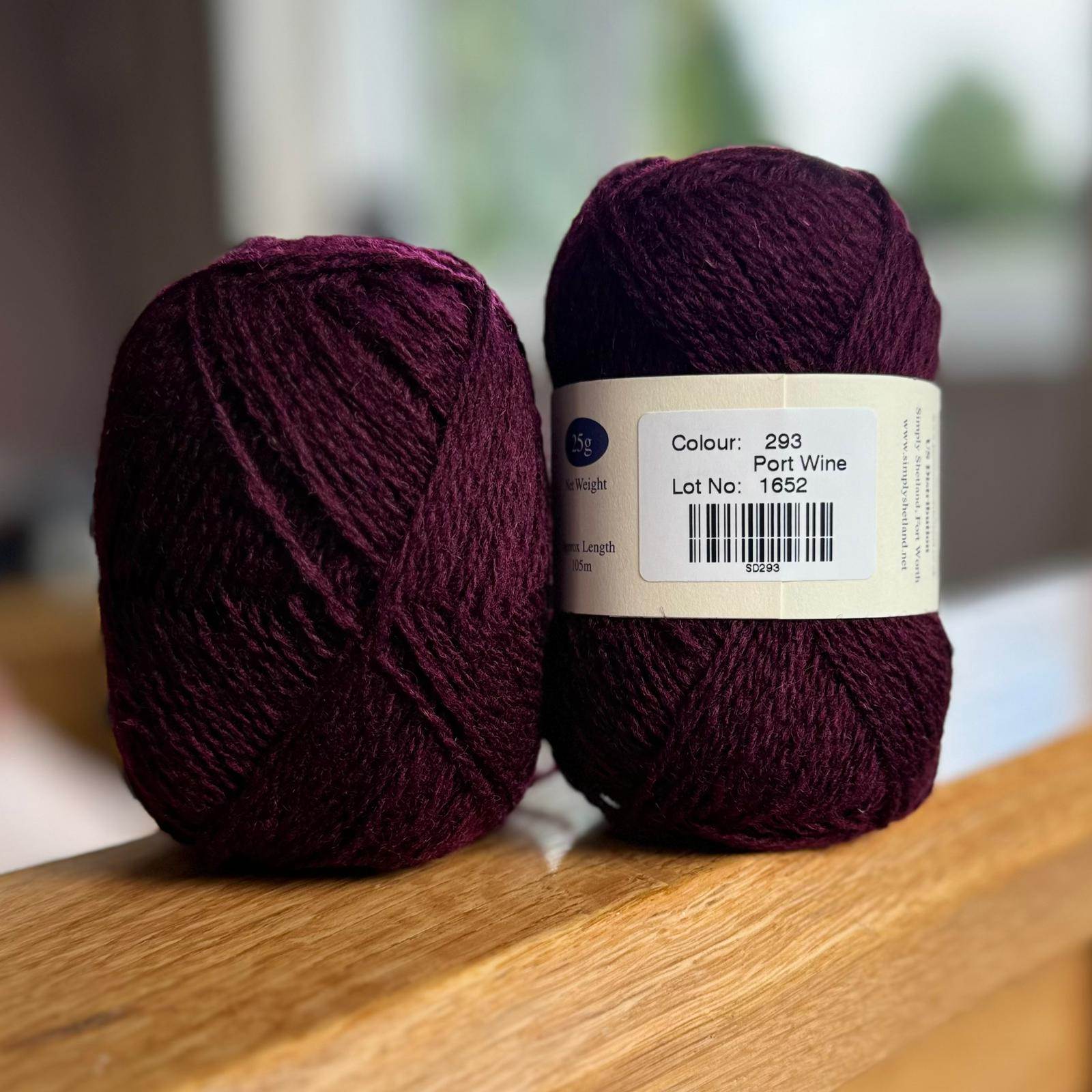 25g balls of Spindrift port wine