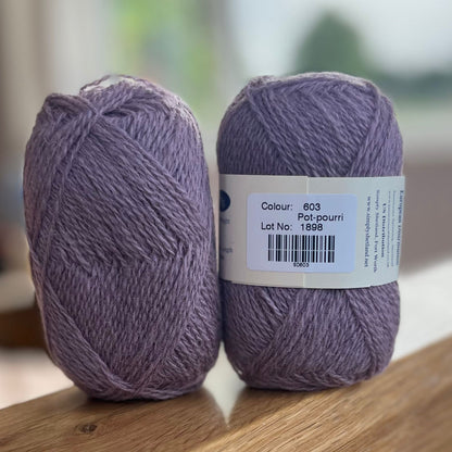Jamieson's of Shetland Spindrift - Purples