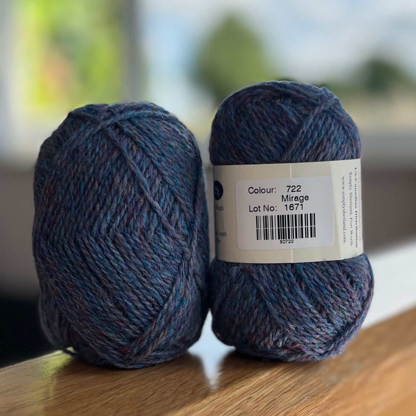 Jamieson's of Shetland Spindrift Blues