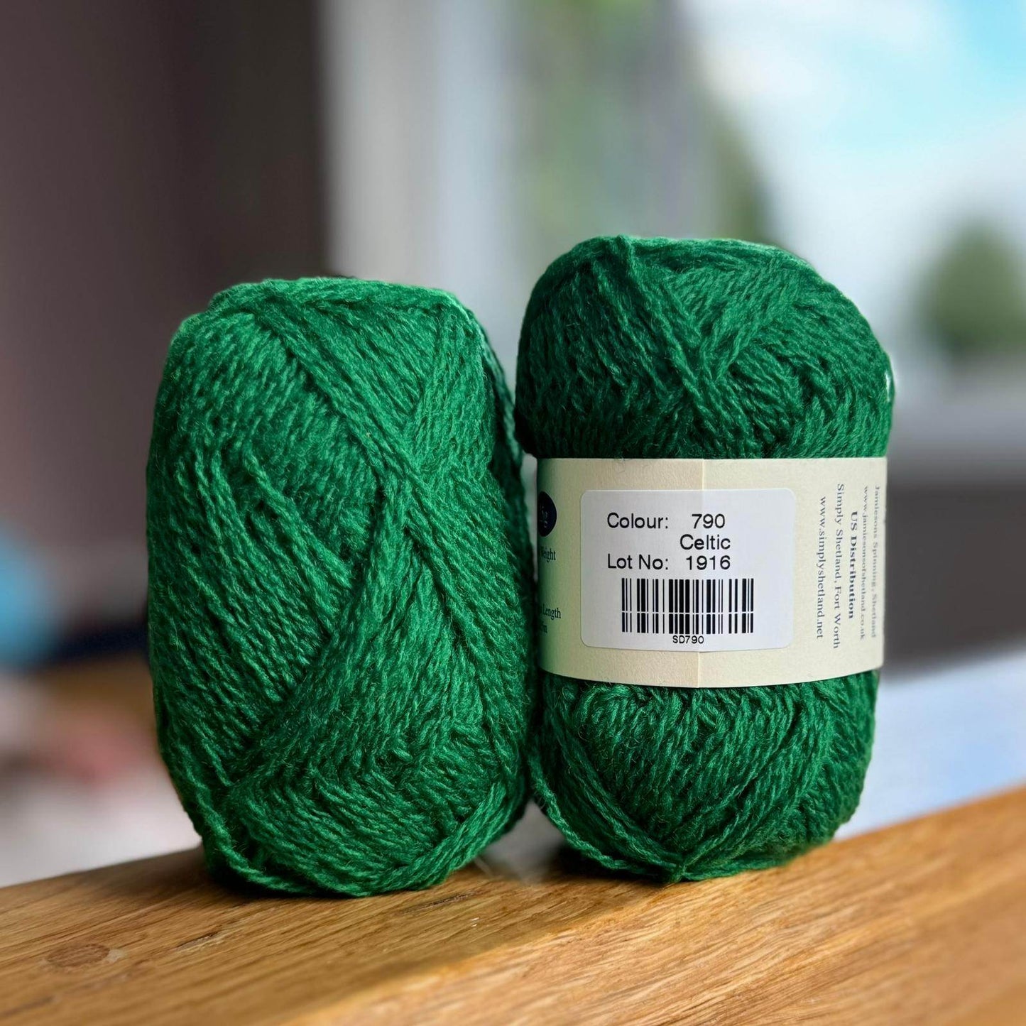 Jamieson's of Shetland Spindrift Blues