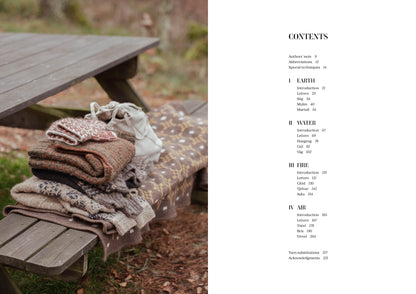 The Island and the Forest: A Knitted Correspondence