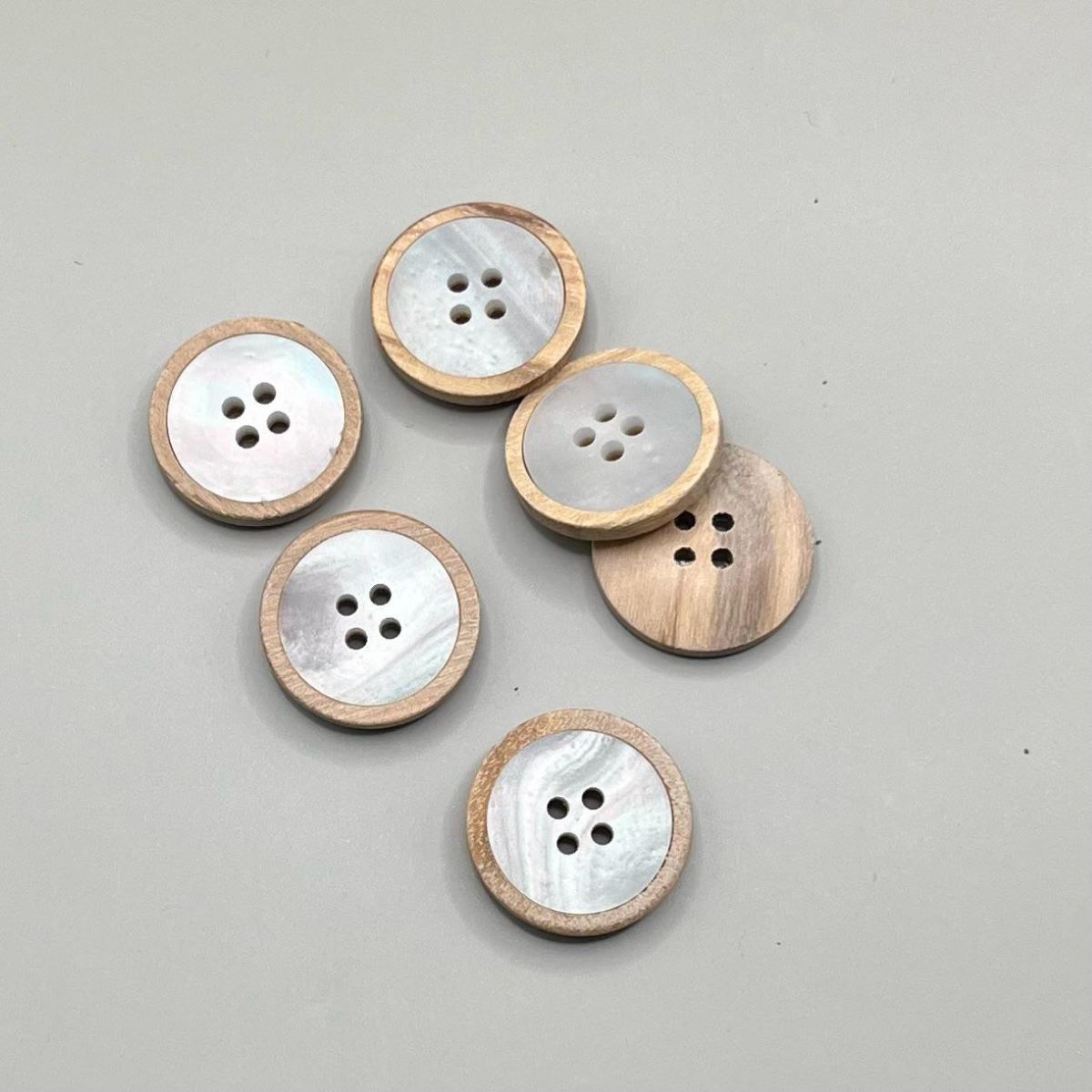 15mm — Pale Wood And Pearl
