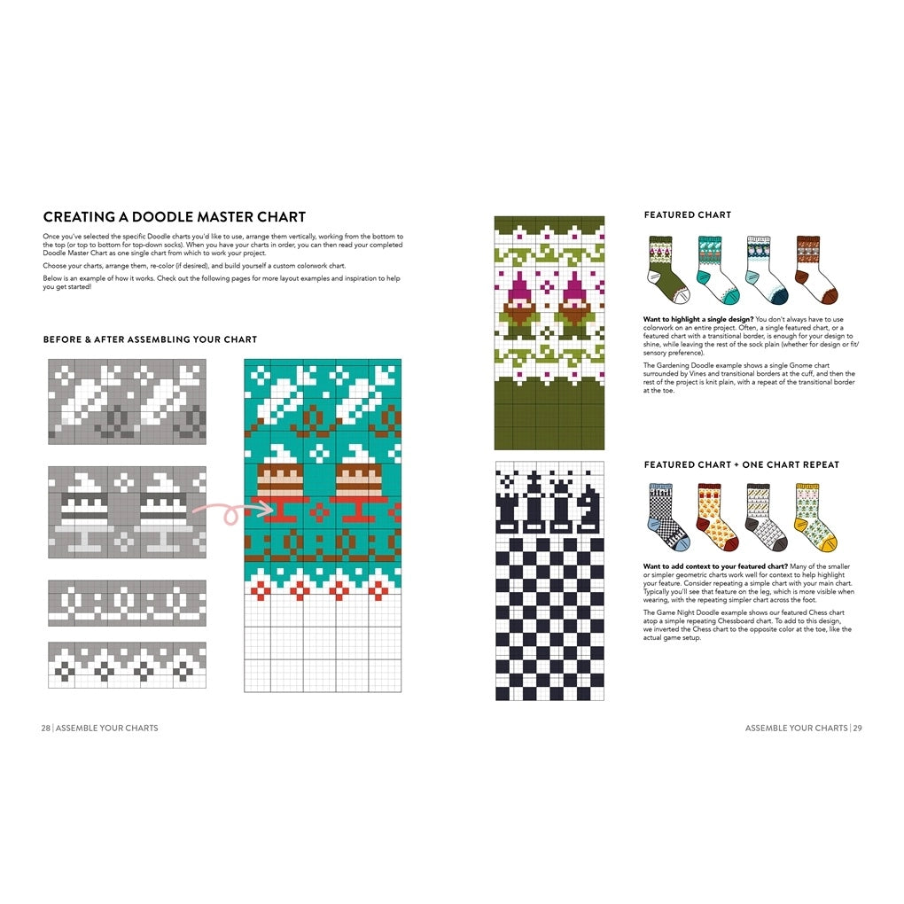 The Doodle Sock Knitting Directory by Jamie Lomax