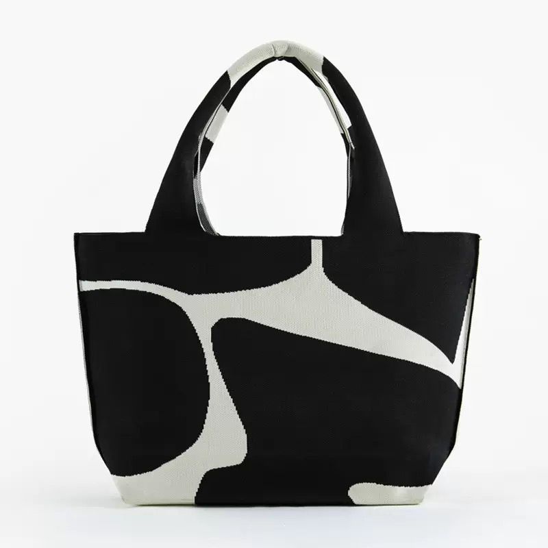 Tokeii Knitted Cow Tote