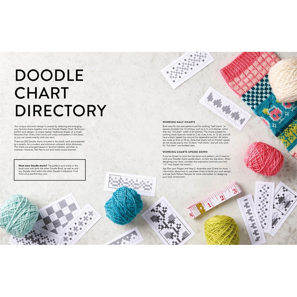 The Doodle Sock Knitting Directory by Jamie Lomax