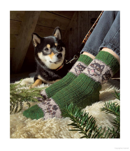 Charming Colourwork Socks by Charlotte Stone