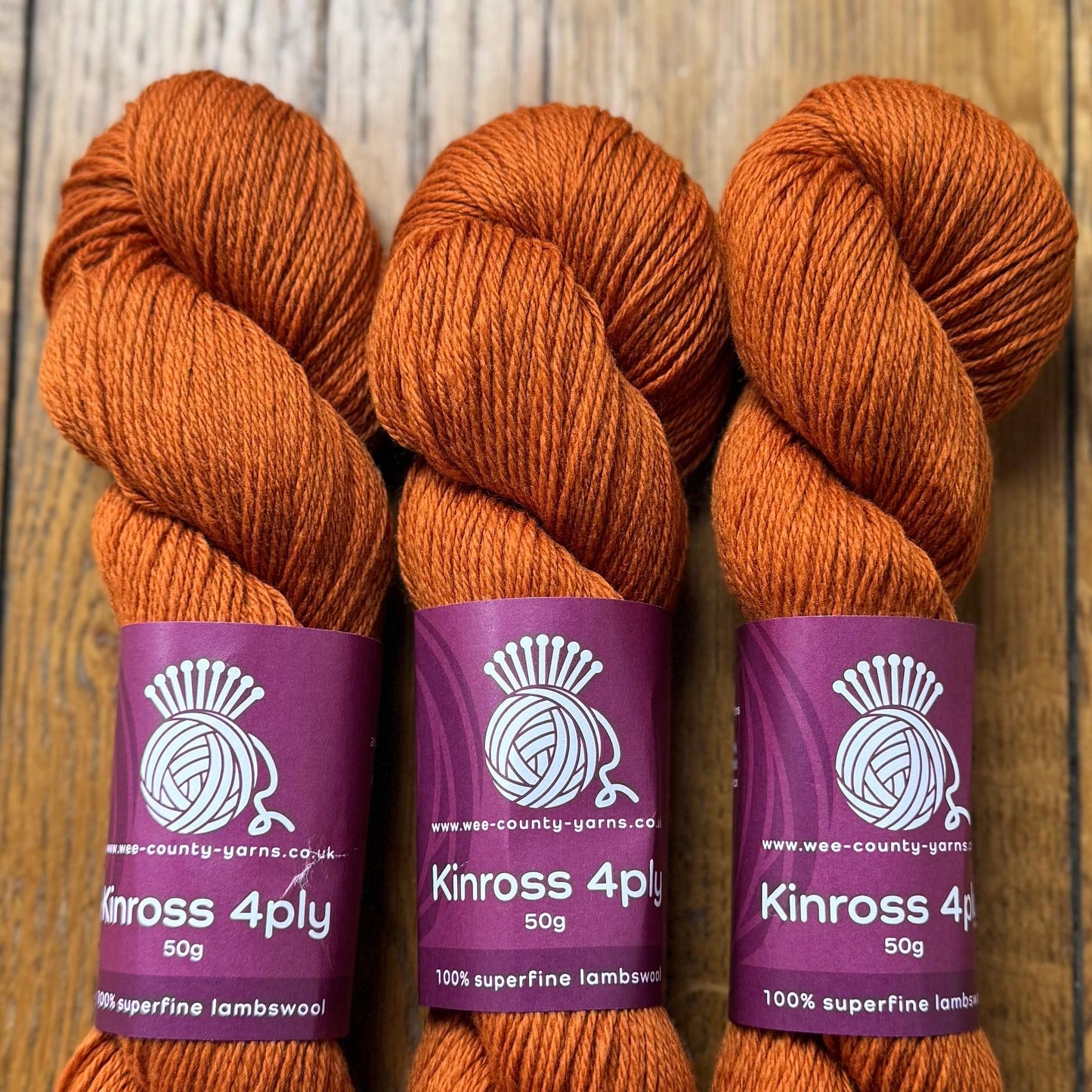 Wee County Yarns Kinross 4ply