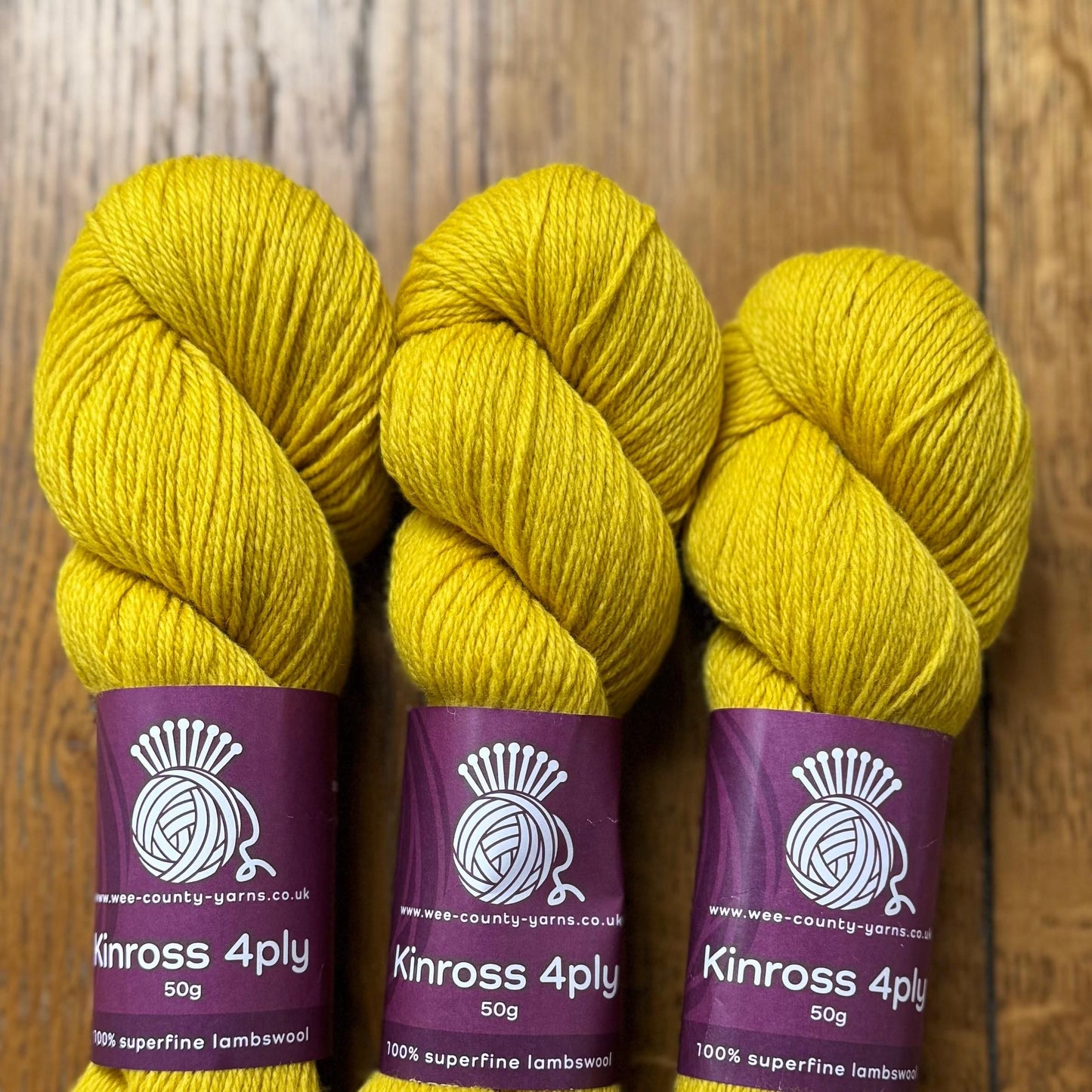 Wee County Yarns Kinross 4ply