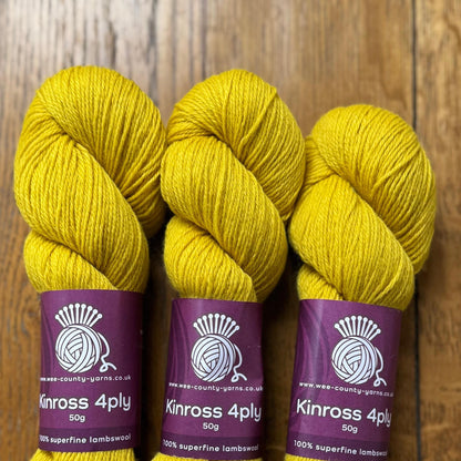 Wee County Yarns Kinross 4ply