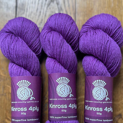 Wee County Yarns Kinross 4ply