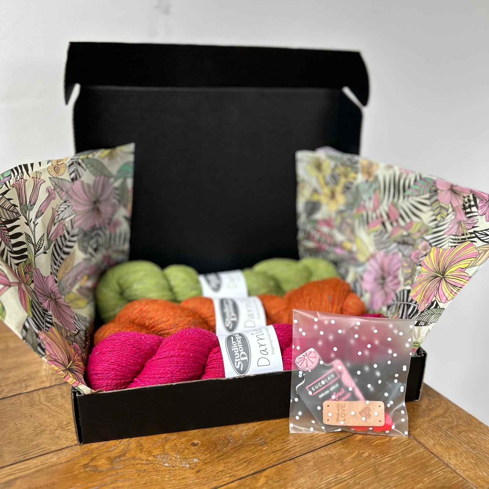 Great British Yarns Gift Wrapping.
