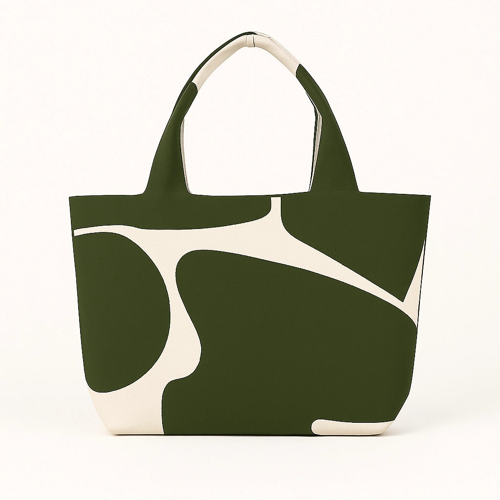Tokeii Knitted Cow Tote