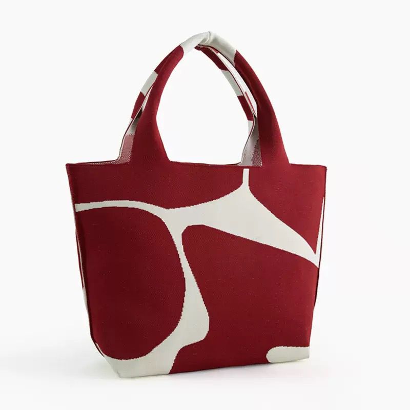 Tokeii Knitted Cow Tote