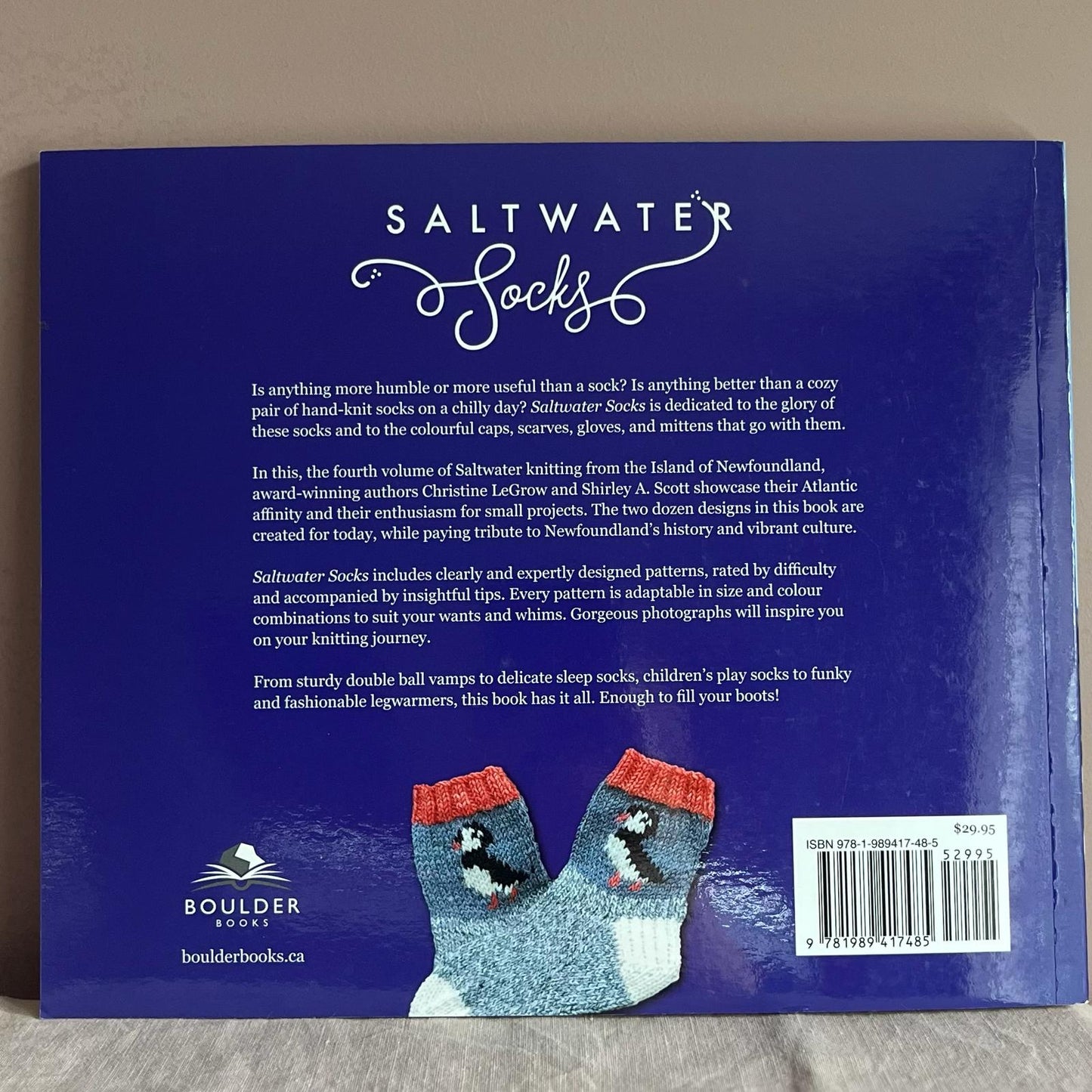 Salt Water Socks by Christine LeGrow and Shirley A. Scott