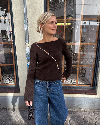 Valarie Blouse by PetiteKnit